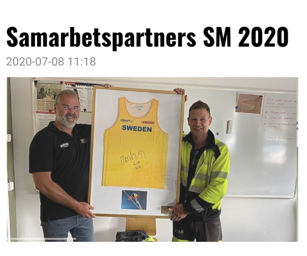 Samarbetsparner till Friidrotts-SM!